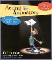 Tapa de Acting for animators