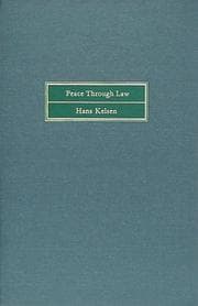 Tapa de Peace Through Law