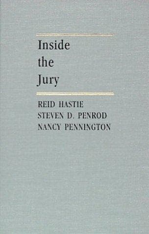 Tapa de Inside the jury