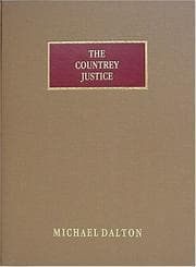 Tapa de Countrey justice