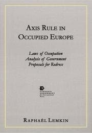 Tapa de Axis rule in occupied Europe