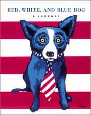 Tapa de Red, White, and Blue Dog