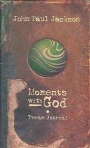 Tapa de Moments with God Dream Journal