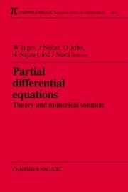 Tapa de Partial differential equations