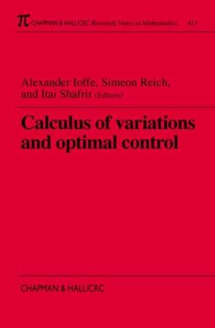 Tapa de Calculus of Variations and Optimal Control