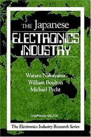 Tapa de The Japanese electronics industry