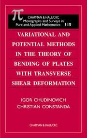 Tapa de Variational and potential methods in the theory of bending of plates with transverse shear deformation