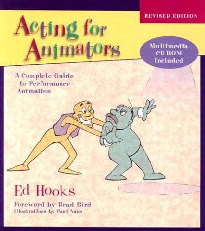 Tapa de Acting for Animators