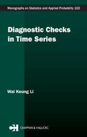 Tapa de Diagnostic Checks in Time Series (Monographs on Statistics and Applied Probability)