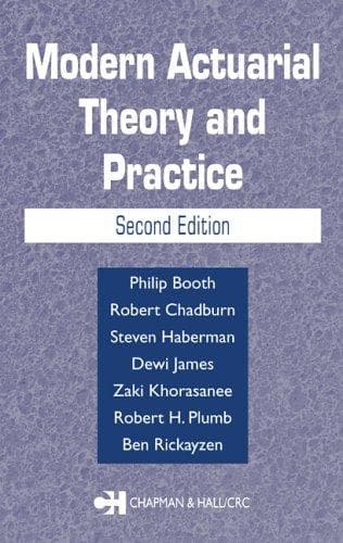 Tapa de Modern actuarial theory and practice