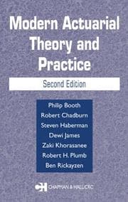 Tapa de Modern actuarial theory and practice