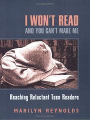 Tapa de I won't read and you can't make me