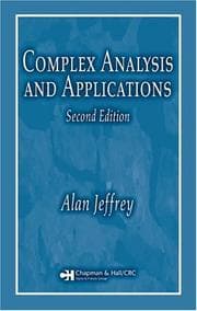 Tapa de Complex analysis and applications