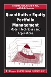 Tapa de Quantitative equity portfolio management