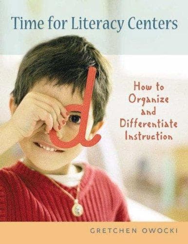 Tapa de Time for Literacy Centers