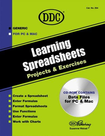 Tapa de Learning spreadsheets