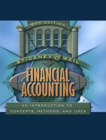 Tapa de Financial accounting