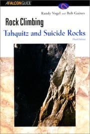 Tapa de Rock climbing Tahquitz and Suicide Rocks
