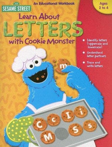 Tapa de Learn about letters with Cookie Monster