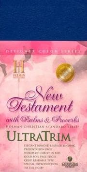 Tapa de HCSB UltraTrim New Testament with Psalms and Proverbs