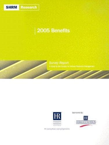 Tapa de 2005 Benefits Survey Report