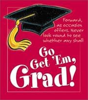 Tapa de Go get 'em Grad!