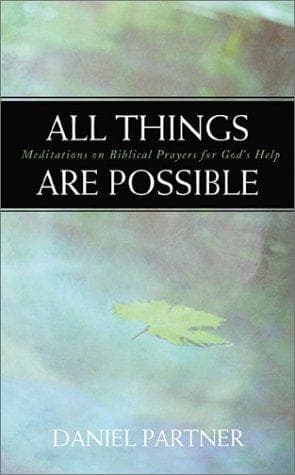 Tapa de All things are possible