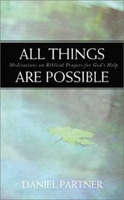 Tapa de All things are possible