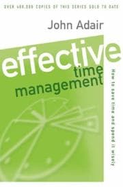 Tapa de Effective Time Management