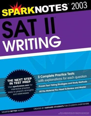 Tapa de SAT II Writing (SparkNotes Test Prep) (SparkNotes Test Prep)