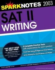 Tapa de SAT II Writing (SparkNotes Test Prep) (SparkNotes Test Prep)