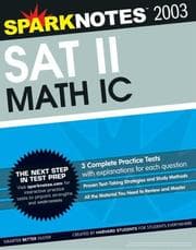 Tapa de SAT II Math Ic (SparkNotes Test Prep) (SparkNotes Test Prep)