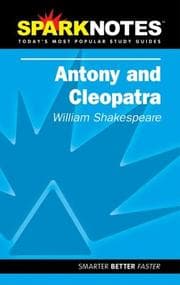 Tapa de Spark Notes Antony & Cleopatra