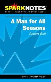 Tapa de Spark Notes A Man For All Seasons