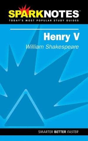 Tapa de Spark Notes Henry V