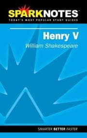 Tapa de Spark Notes Henry V