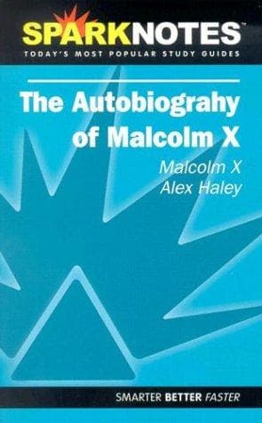 Tapa de Autobiography of Malcolm X (SparkNotes Literature Guide) (SparkNotes Literature Guide)