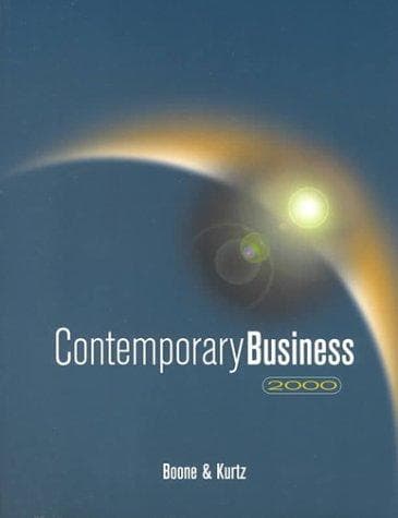 Tapa de Contemporary business 2000