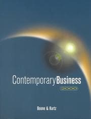 Tapa de Contemporary business 2000