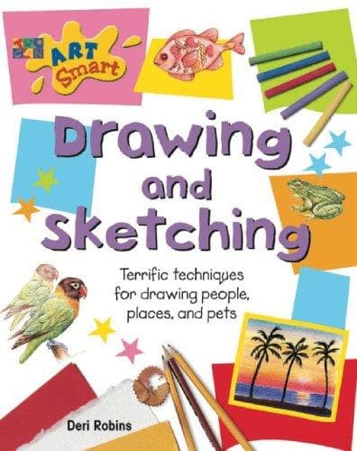 Tapa de Drawing And Sketching (Art Smart)