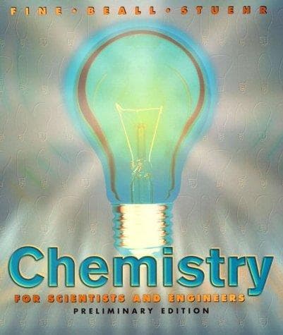 Tapa de Chemistry for scientists and engineers