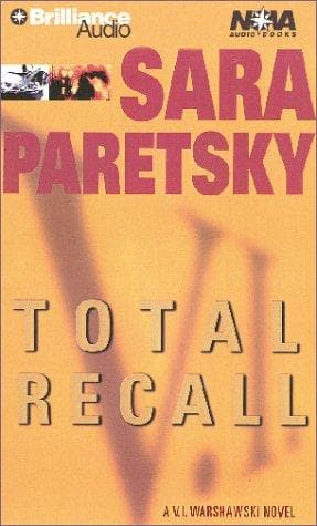 Tapa de Total Recall (V.I. Warshawski Novels)