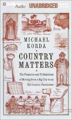 Tapa de Country Matters