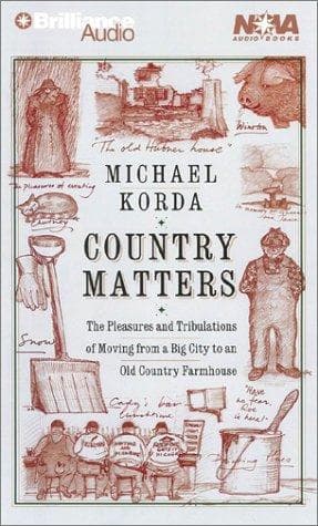 Tapa de Country Matters