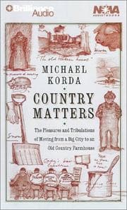 Tapa de Country Matters