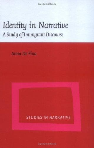 Tapa de Identity in narrative