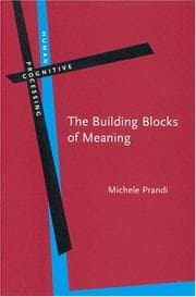 Tapa de The building blocks of meaning