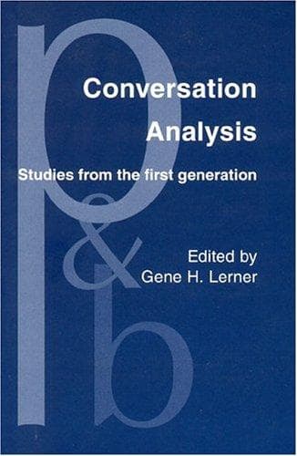 Tapa de Conversation Analysis