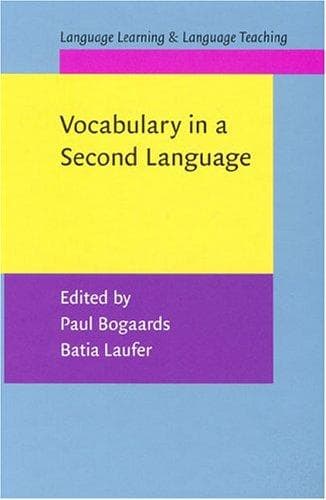 Tapa de Vocabulary In A Second Language
