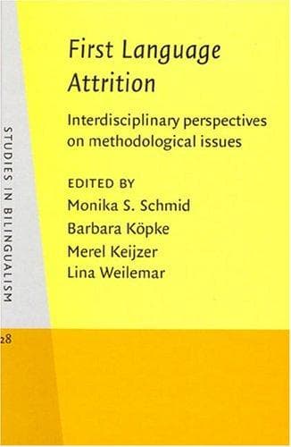 Tapa de First Language Attrition